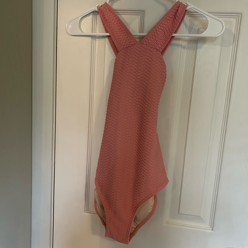 Pink One Piece Swimsuit